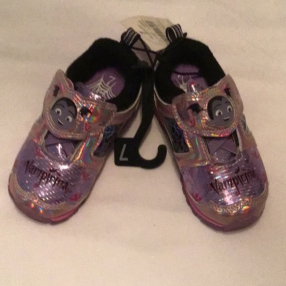Disney Vampirina Light up athletic Toddler Girl Shoes - Picture 6 of 9